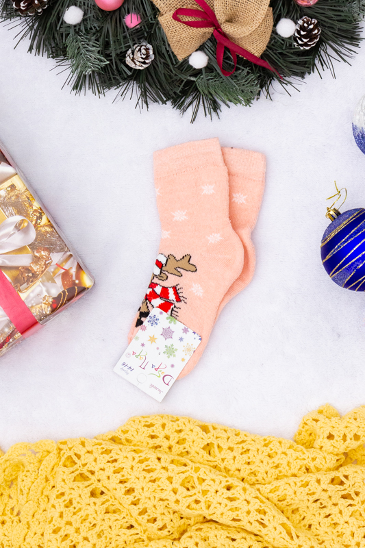 Шкарпетки дитячі "Новорічні" (зима)